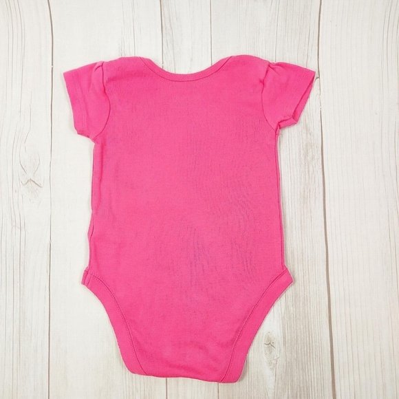 The Children's Place 2 Outfit Summer Bodysuit Set Mommy's Daddy Pink/Purple 0-3M - Picture 5 of 10